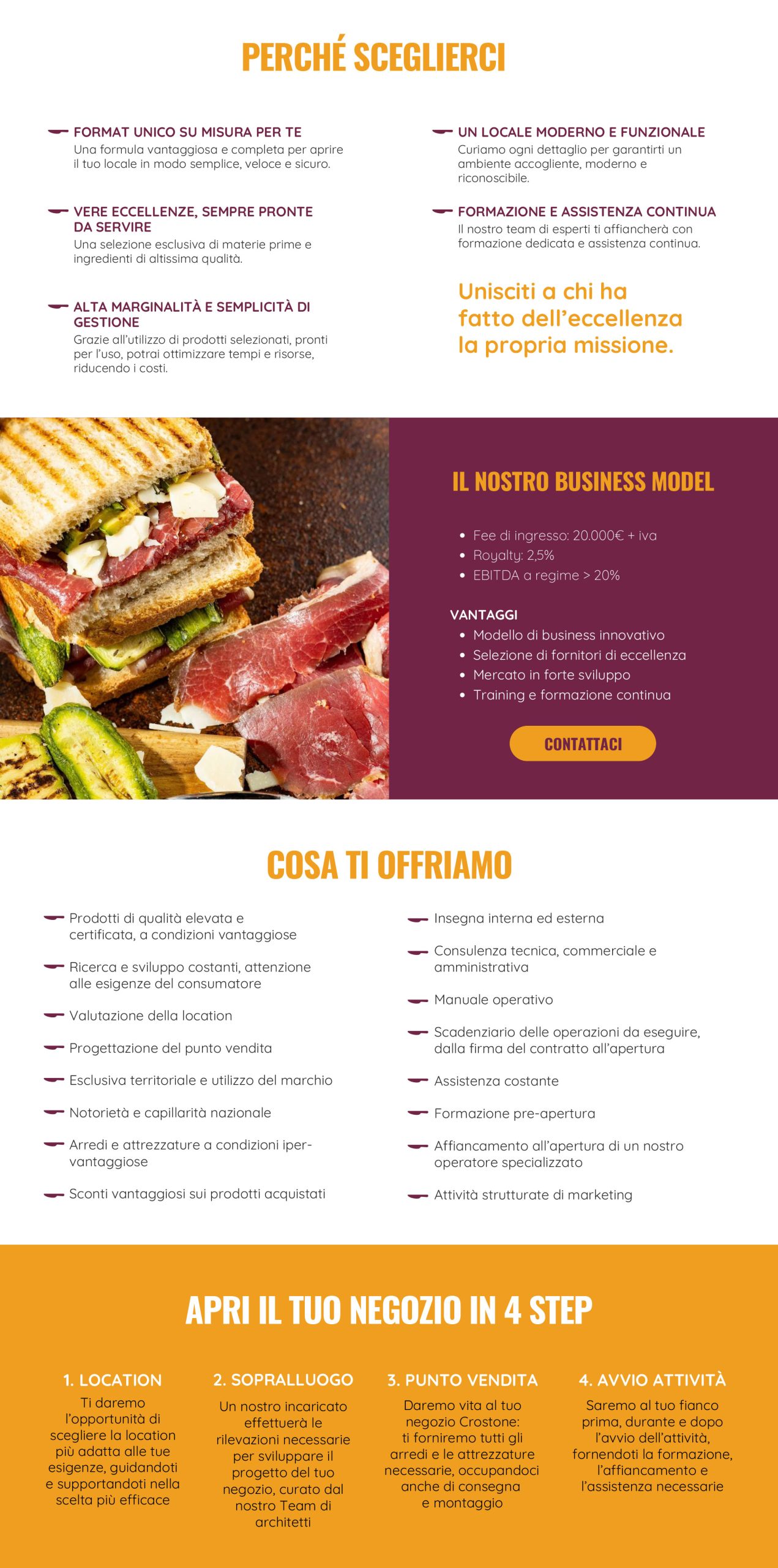 Cosa ti offriamo